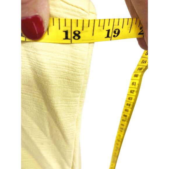 Womens T by Talbots Yellow Full Zip Sweatshirt with Pockets Size S - Picture 6 of 7